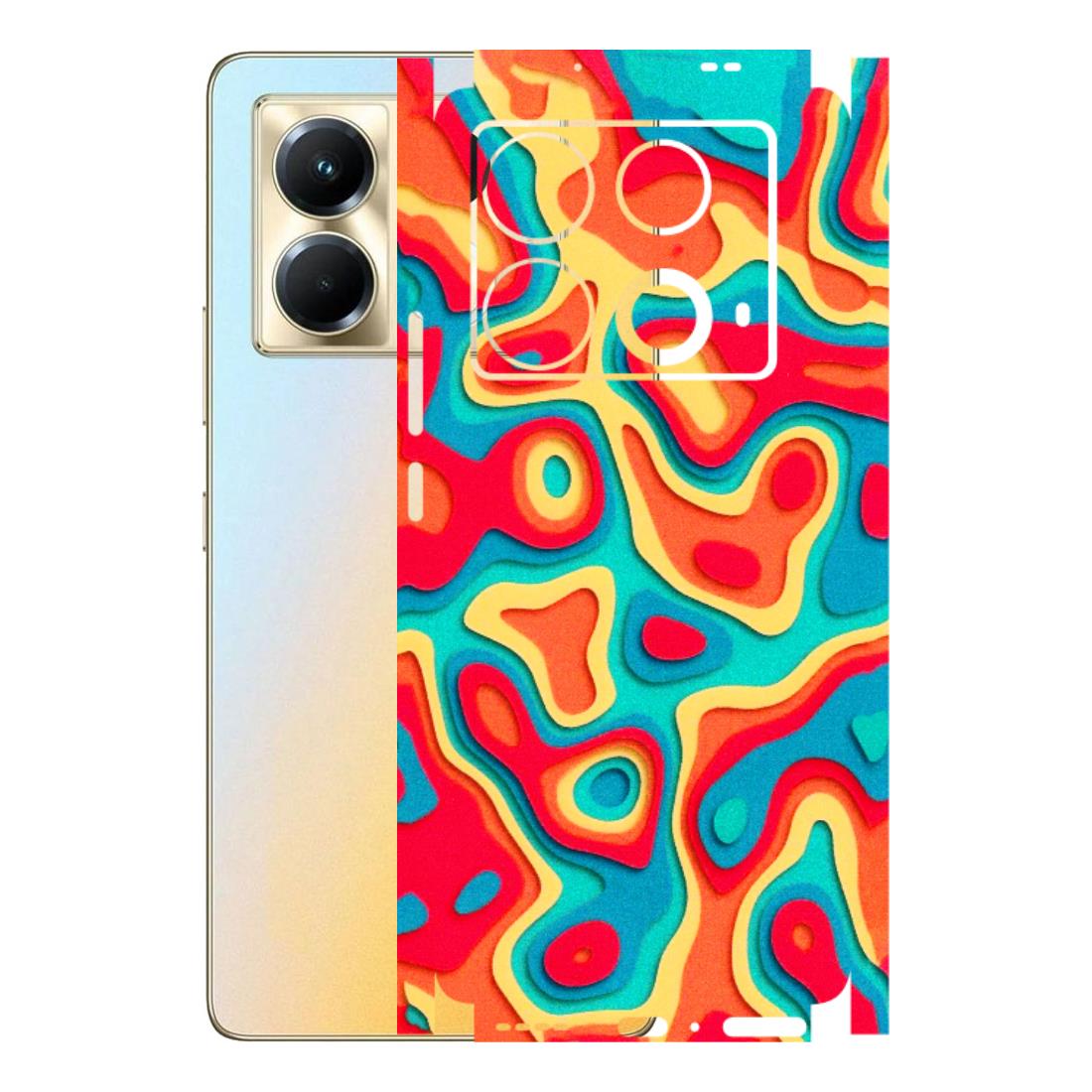 INFINIX Phone Skins (All Models) - Abstract Swirl - 3D Embossed Finish (L-150) Infinix Note 40