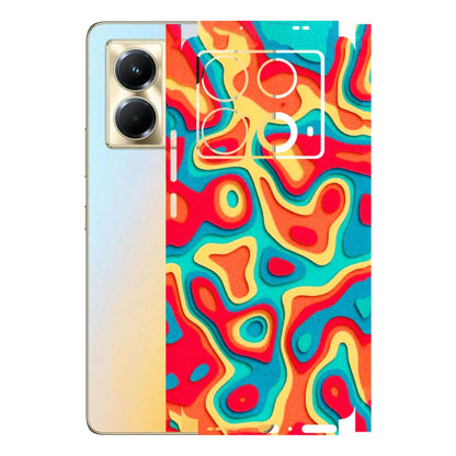 INFINIX Phone Skins (All Models) - Abstract Swirl - 3D Embossed Finish (L-150) Infinix Note 40