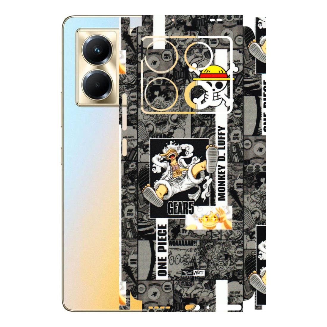 INFINIX Phone Skins (All Models) - Cuffy Anime MonkeyCamic - 3D Embossed Finish (L-242) Infinix Note 40