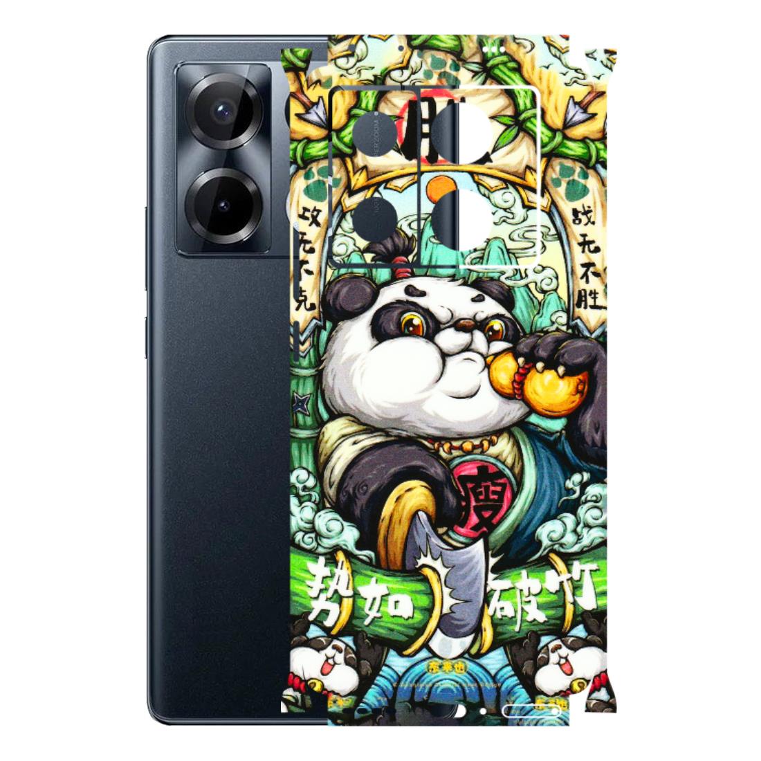 INFINIX Phone Skins (All Models) - Royal Rich Panda - 3D Embossed Finish (L-170) Infinix Note 40 PRO 4G
