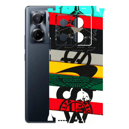 INFINIX Phone Skins (All Models) - Multi Designer Brands - 3D Embossed Finish (L-187) Infinix Note 40 PRO 4G