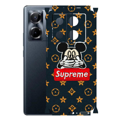 INFINIX Phone Skins (All Models) - Mickey Supreme - Matte Finish (M-83) Infinix Note 40 PRO 4G