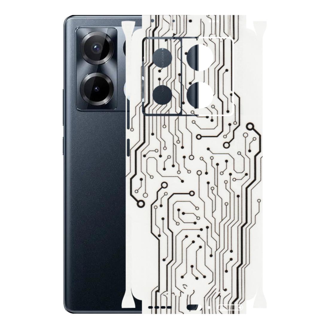 INFINIX Phone Skins (All Models) - Tech Circuits - Transparent Finish (T-03) Infinix Note 40 PRO 4G