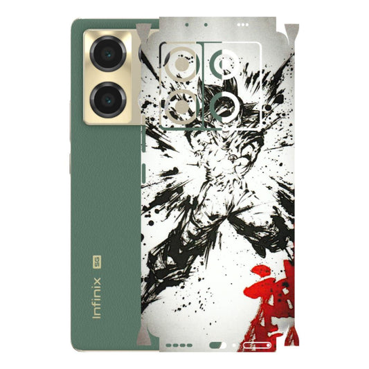INFINIX Phone Skins (All Models) - DBZ - 3D Embossed Finish (L-206) Infinix Note 40 PRO (5G)