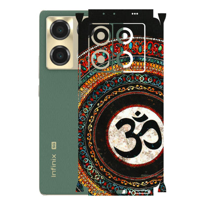 INFINIX Phone Skins (All Models) - Aum Chant Abstract - 3D Embossed Finish (L-42) Infinix Note 40 PRO (5G)