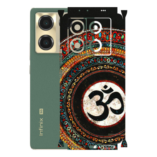 INFINIX Phone Skins (All Models) - Aum Chant Abstract - 3D Embossed Finish (L-42) Infinix Note 40 PRO (5G)