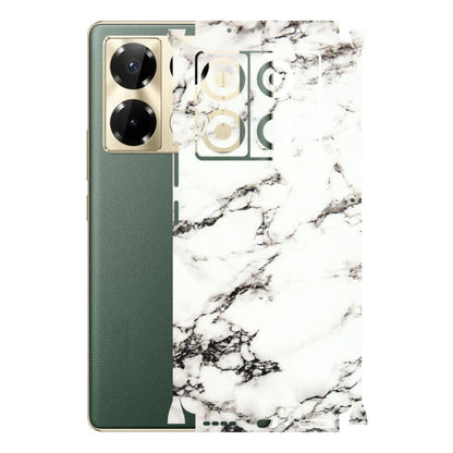 INFINIX Phone Skins (All Models) - Black and White Marble Texture - 3D Embossed Finish (L-124) Infinix Note 40 PRO PLUS