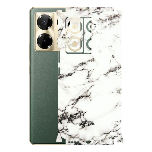 INFINIX Phone Skins (All Models) - Black and White Marble Texture - 3D Embossed Finish (L-124) Infinix Note 40 PRO PLUS