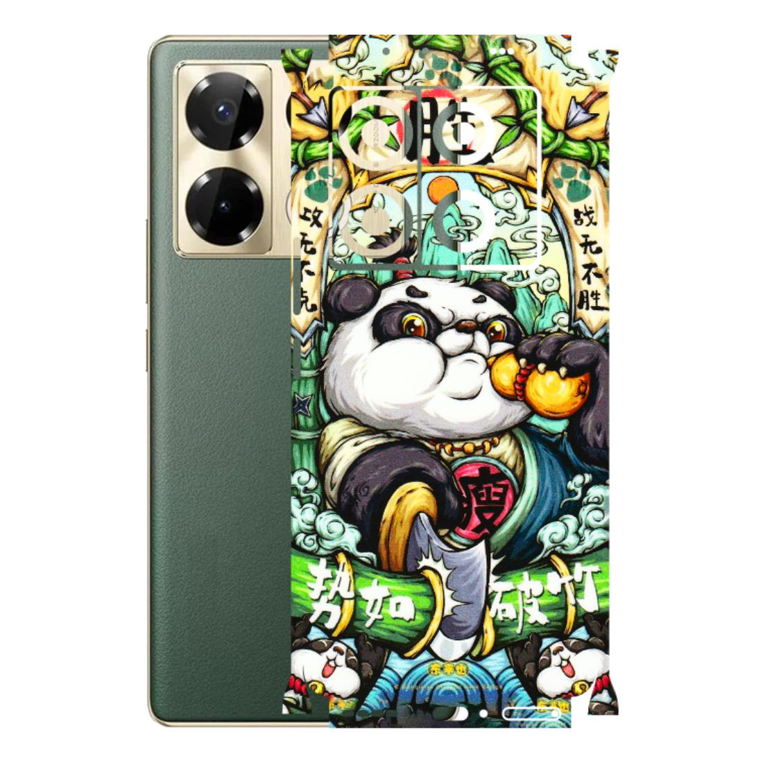 INFINIX Phone Skins (All Models) - Royal Rich Panda - 3D Embossed Finish (L-170) Infinix Note 40 PRO PLUS