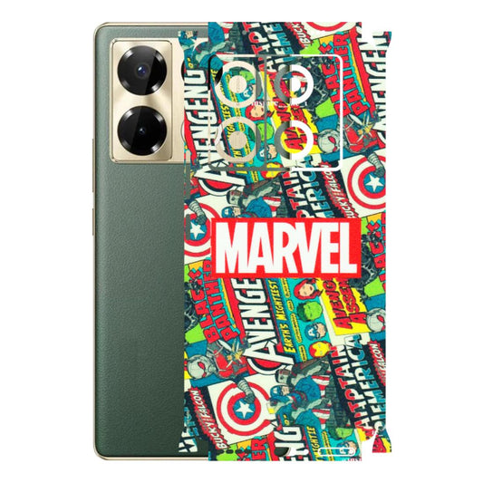 INFINIX Phone Skins (All Models) - Marvel Comic Lover - Matte Finish (M-30) Infinix Note 40 PRO PLUS