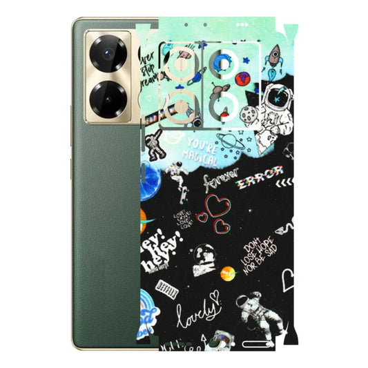 INFINIX Phone Skins (All Models) - Living In A Space Dream - Matte Finish (M-46) Infinix Note 40 PRO PLUS