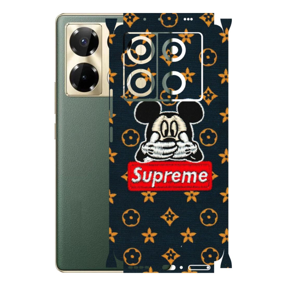 INFINIX Phone Skins (All Models) - Mickey Supreme - Matte Finish (M-83) Infinix Note 40 PRO PLUS