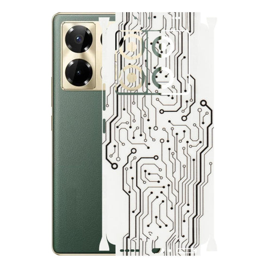 INFINIX Phone Skins (All Models) - Tech Circuits - Transparent Finish (T-03) Infinix Note 40 PRO PLUS