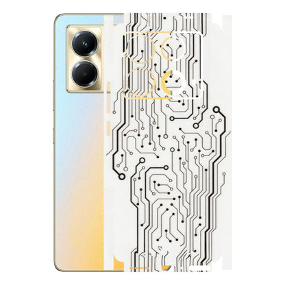 INFINIX Phone Skins (All Models) - Tech Circuits - Transparent Finish (T-03) Infinix Note 40