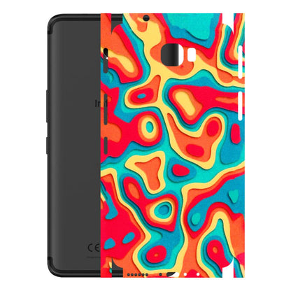 INFINIX Phone Skins (All Models) - Abstract Swirl - 3D Embossed Finish (L-150) Infinix Note 4 Pro