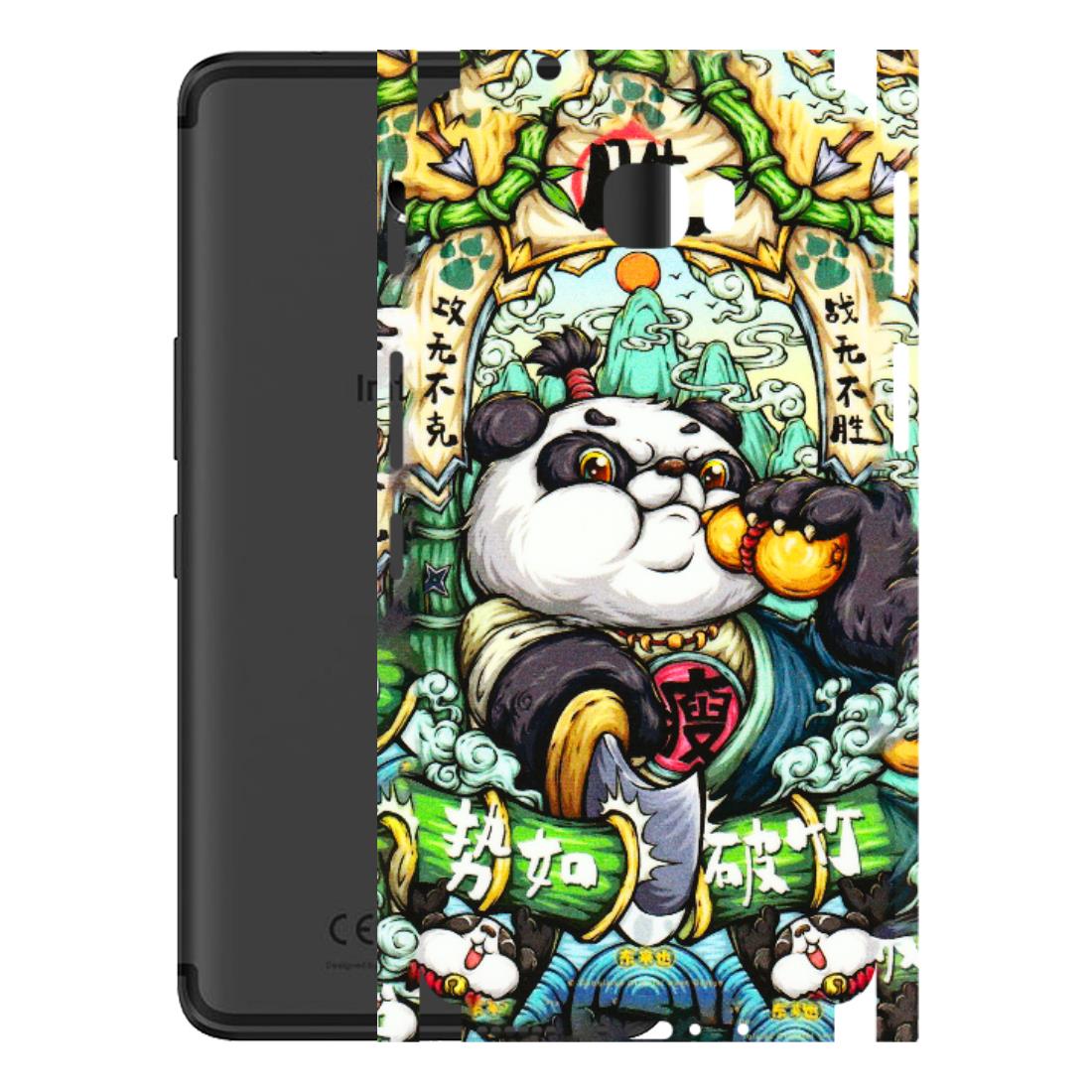 INFINIX Phone Skins (All Models) - Royal Rich Panda - 3D Embossed Finish (L-170) Infinix Note 4 Pro