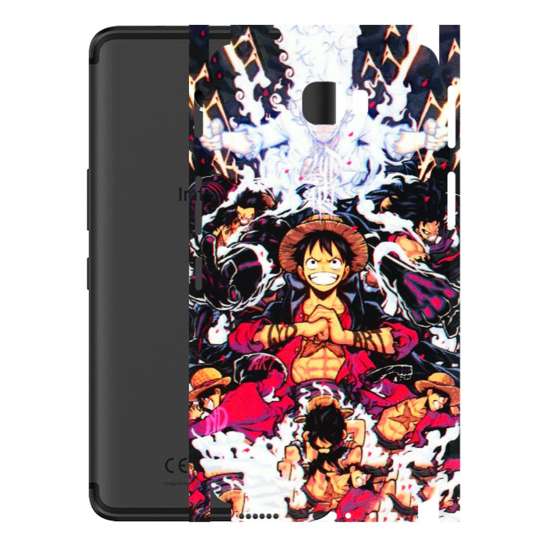 INFINIX Phone Skins (All Models) - Luffy Anime Character - 3D Embossed Finish (L-203) Infinix Note 4 Pro