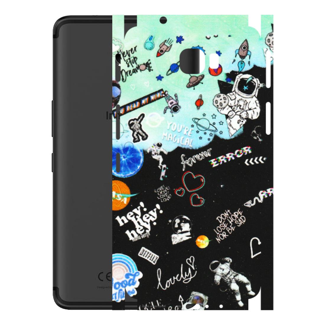 INFINIX Phone Skins (All Models) - Living In A Space Dream - Matte Finish (M-46) Infinix Note 4 Pro
