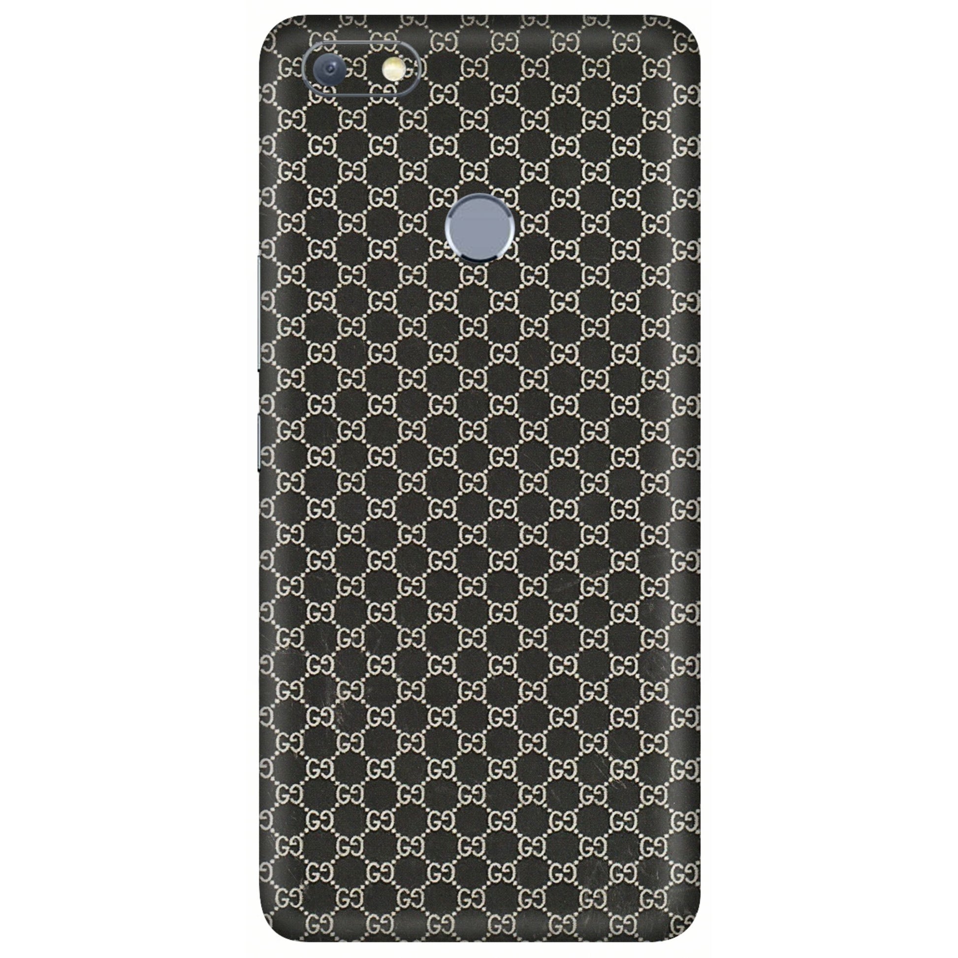 INFINIX Phone Skins (All Models) - Black G Print - 3D Embossed Finish (L-109) Infinix Note 5