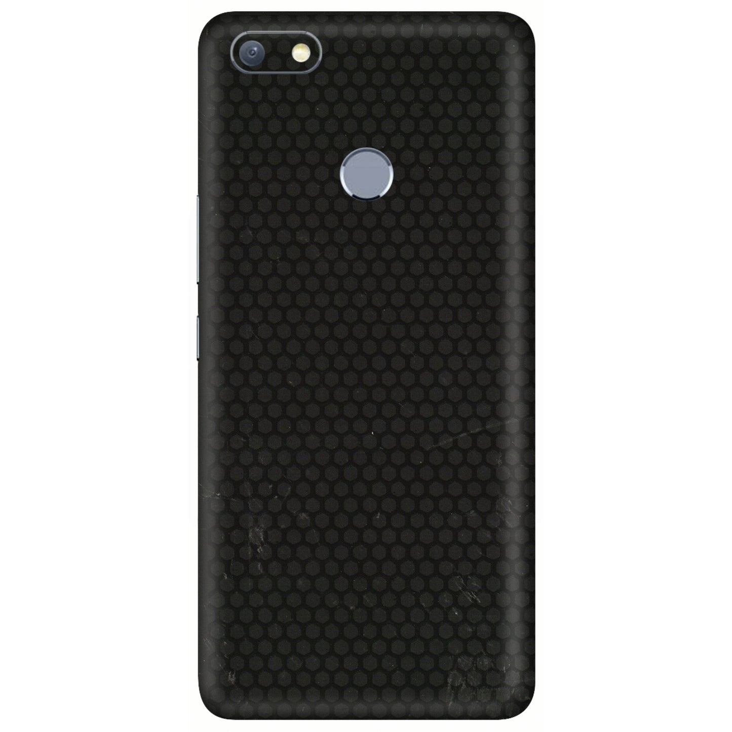 INFINIX Phone Skins (All Models) - Black honeycomb - 3D Embossed Finish (L-114) Infinix Note 5