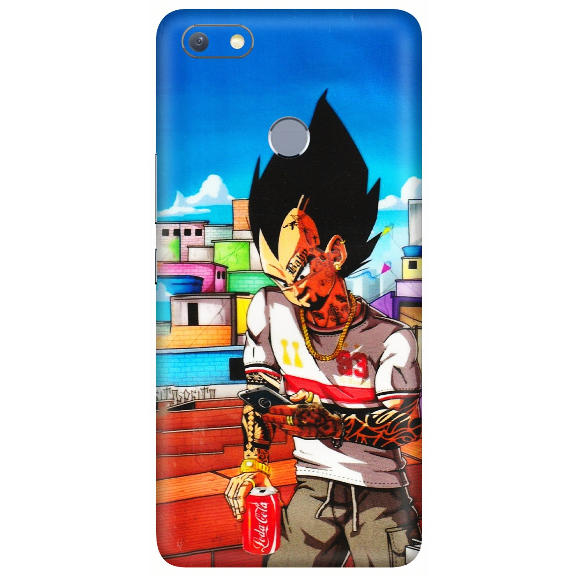 INFINIX Phone Skins (All Models) - Vegeta - 3D Embossed Finish (L-136) Infinix Note 5
