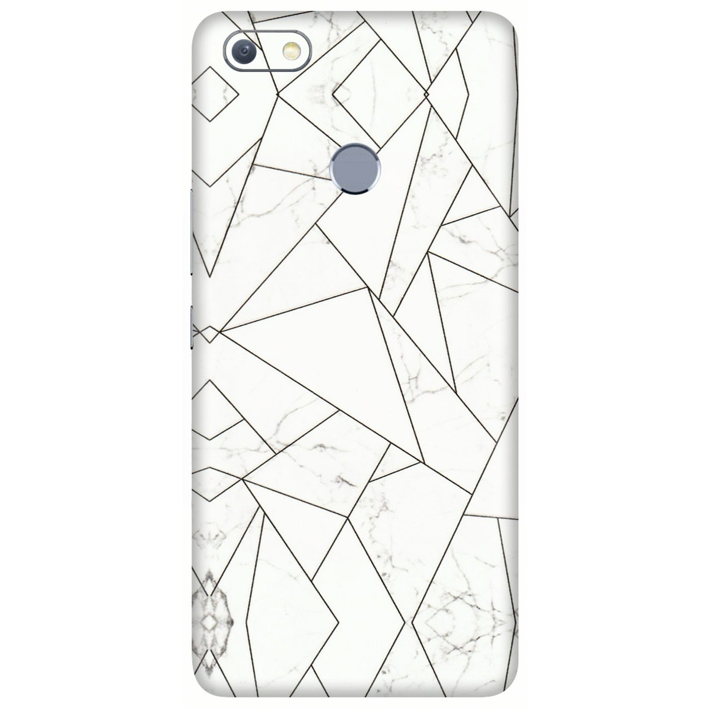 INFINIX Phone Skins (All Models) - Luxury White Marble Effect - 3D Embossed Finish (L-168) Infinix Note 5