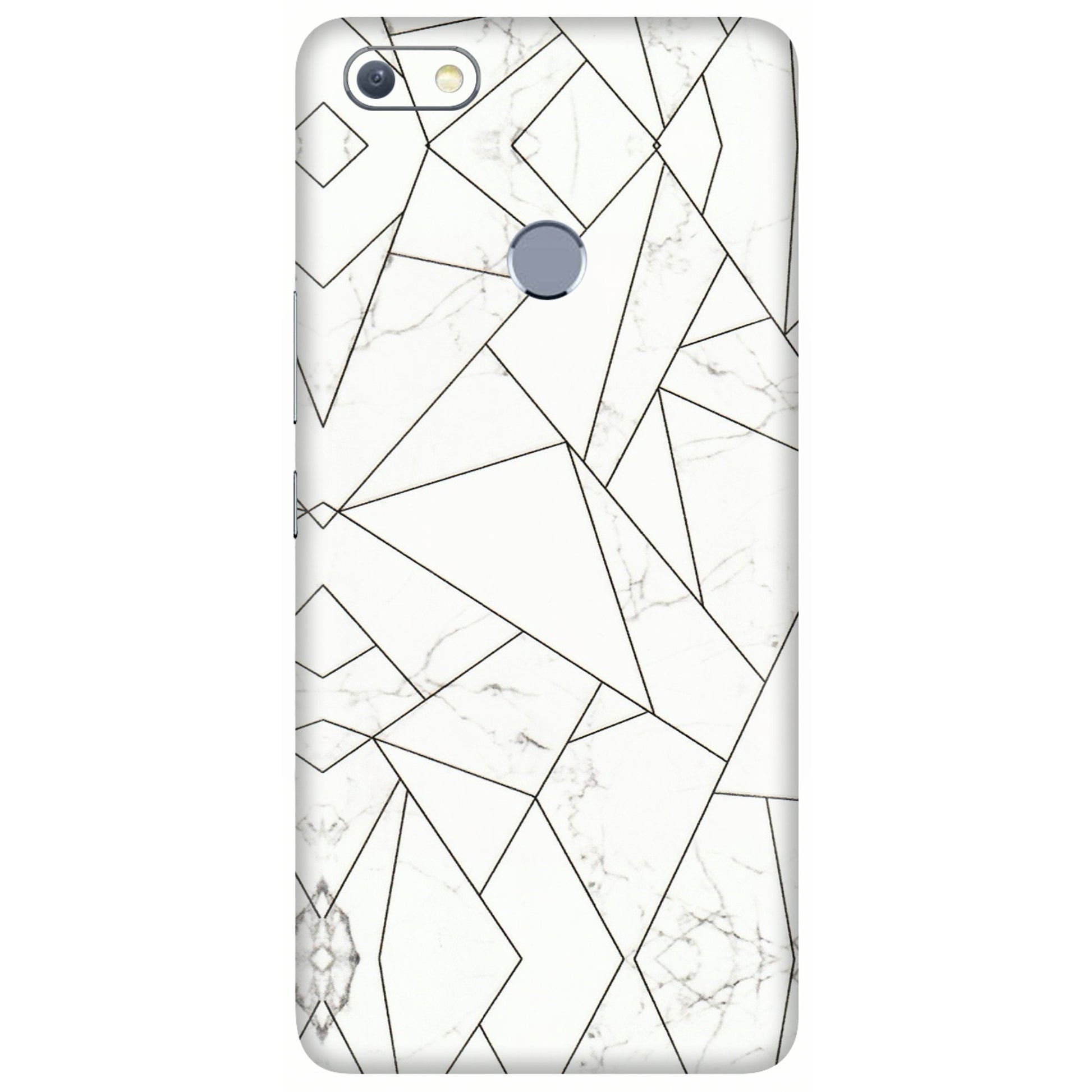 INFINIX Phone Skins (All Models) - Luxury White Marble Effect - 3D Embossed Finish (L-168) Infinix Note 5