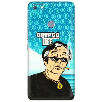 INFINIX Phone Skins (All Models) - Crypto Thug Life - 3D Embossed Finish (L-179) Infinix Note 5