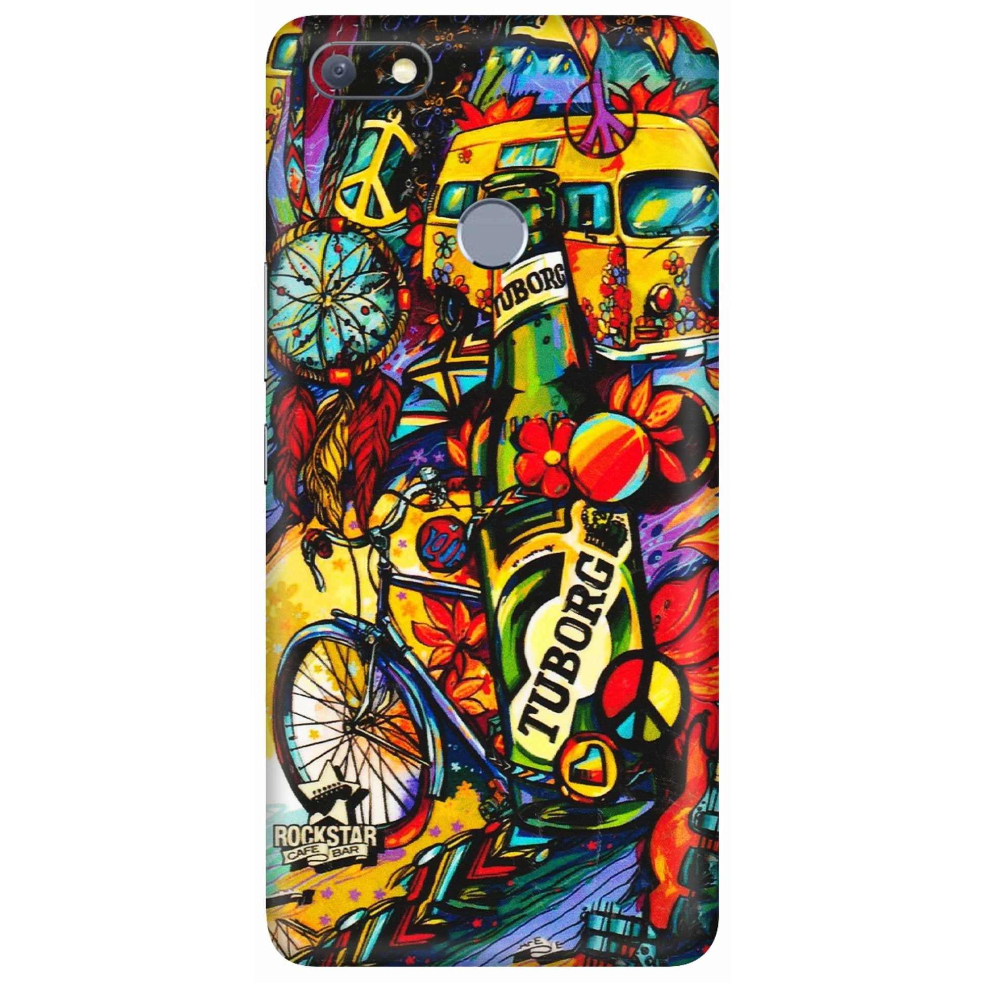 INFINIX Phone Skins (All Models) - Cool Beer Bottle - 3D Embossed Finish (L-193) Infinix Note 5