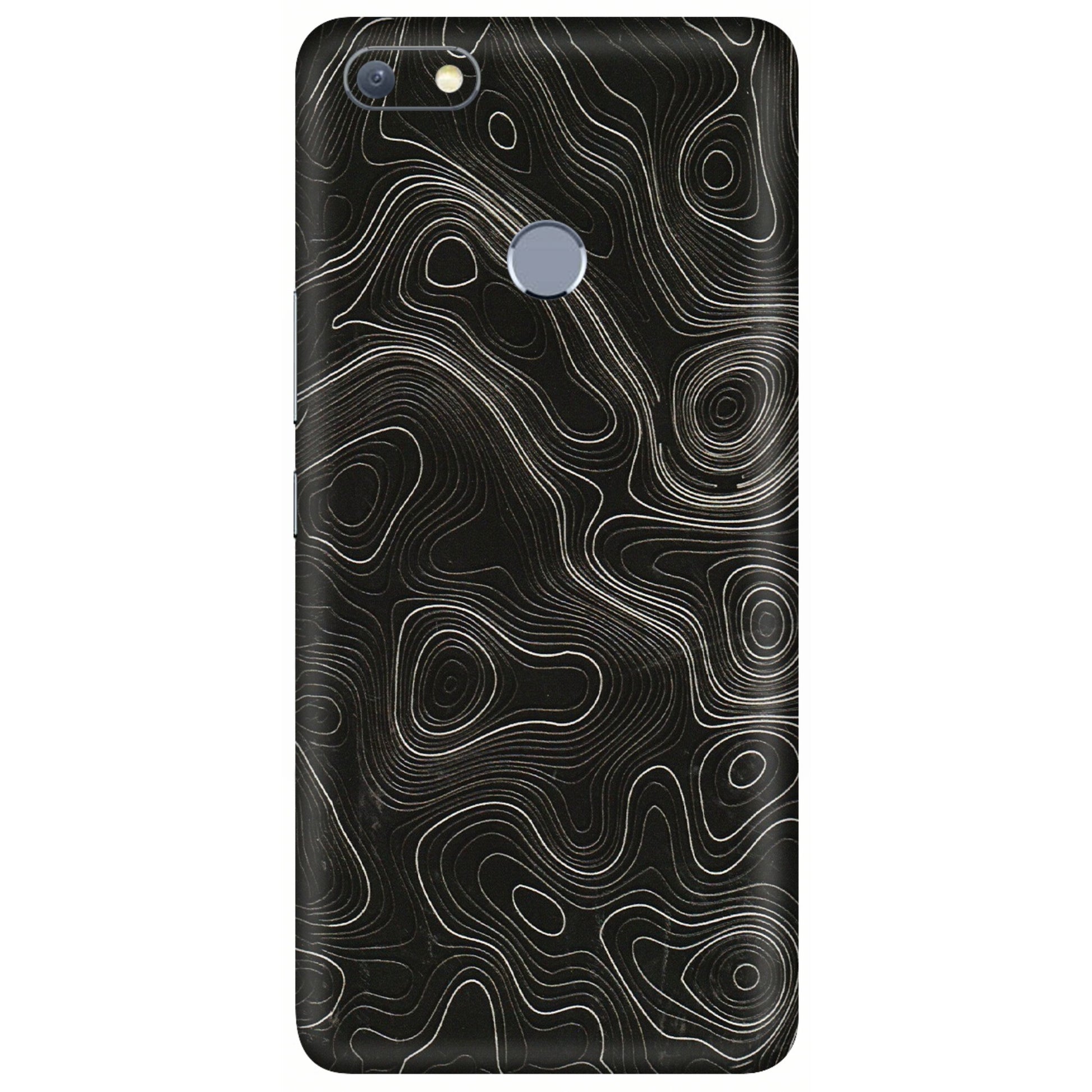 INFINIX Phone Skins (All Models) - Black Swirl - 3D Embossed Finish (L-196) Infinix Note 5