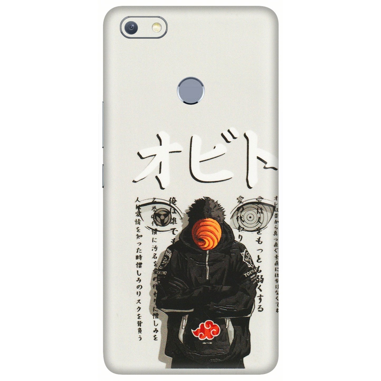 INFINIX Phone Skins (All Models) - Obito Anime Eye - 3D Embossed Finish (L-19) Infinix Note 5