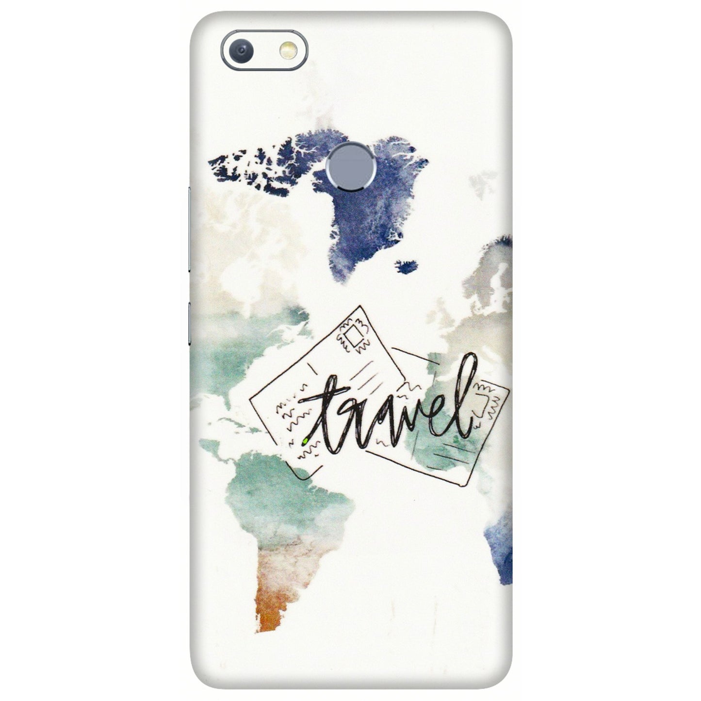 INFINIX Phone Skins (All Models) - Travel The World - 3D Embossed Finish (L-232) Infinix Note 5