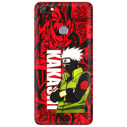 INFINIX Phone Skins (All Models) - Kakashi Red Anime - 3D Embossed Finish (L-251) Infinix Note 5