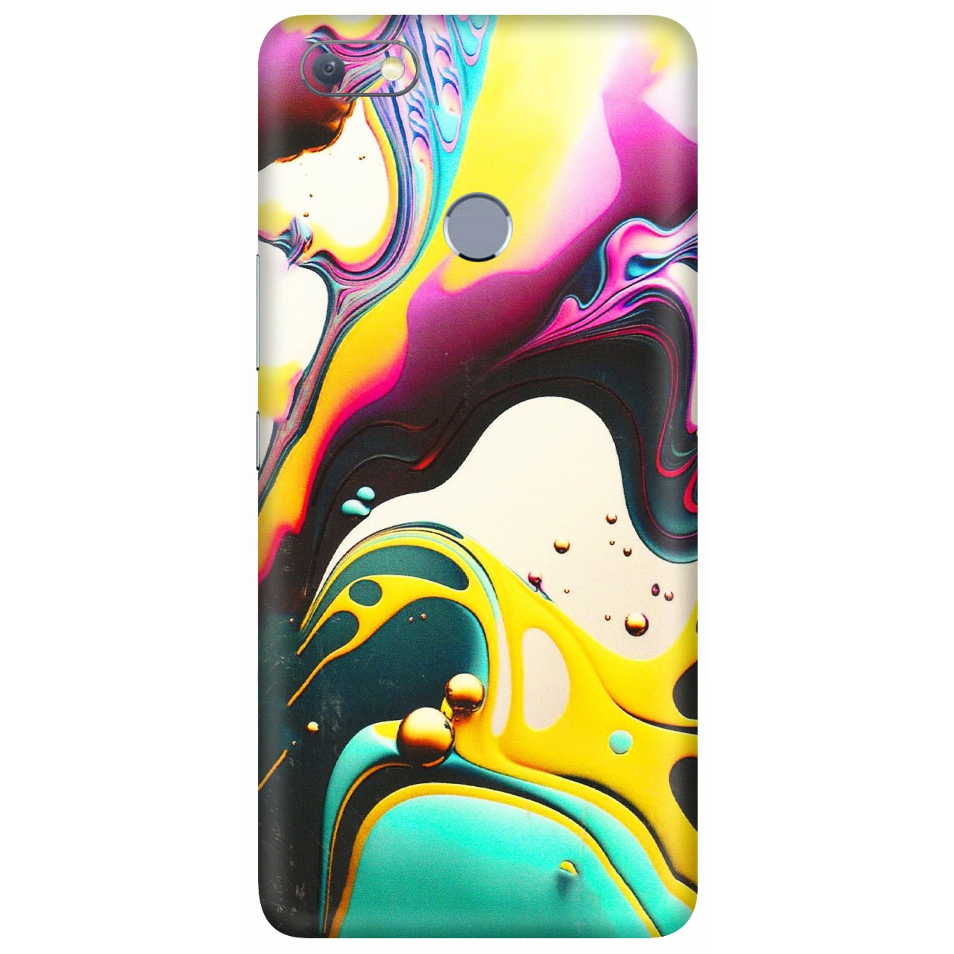 INFINIX Phone Skins (All Models) - Multicolor Abstract pattern - 3D Embossed Finish (L-254) Infinix Note 5