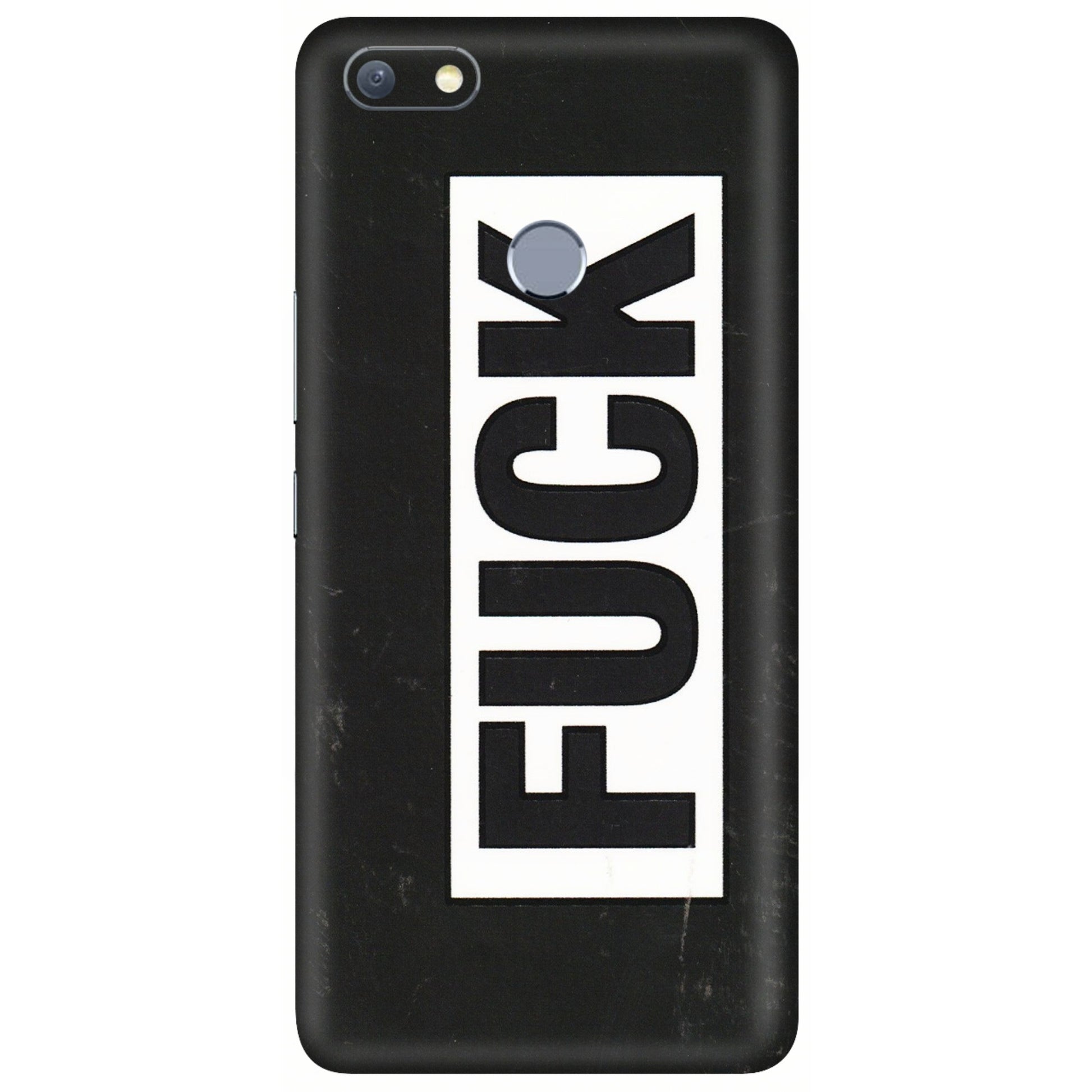 INFINIX Phone Skins (All Models) - The F Word - 3D Embossed Finish (L-255) Infinix Note 5