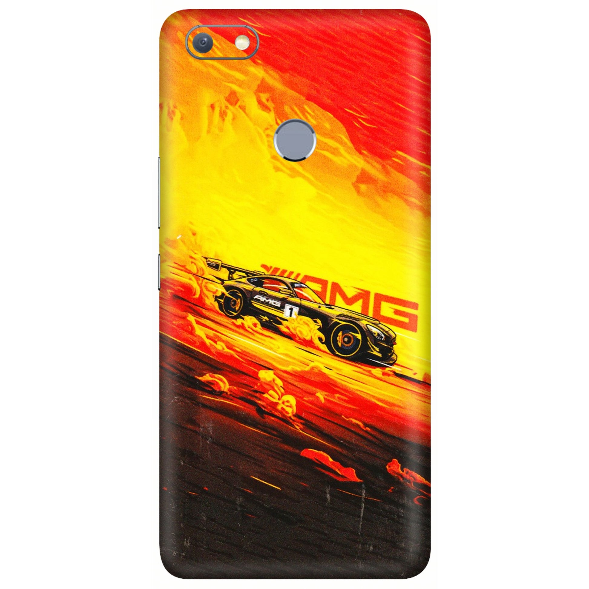 INFINIX Phone Skins (All Models) - AMG Car Speed Cover - 3D Embossed Finish (L-256) Infinix Note 5