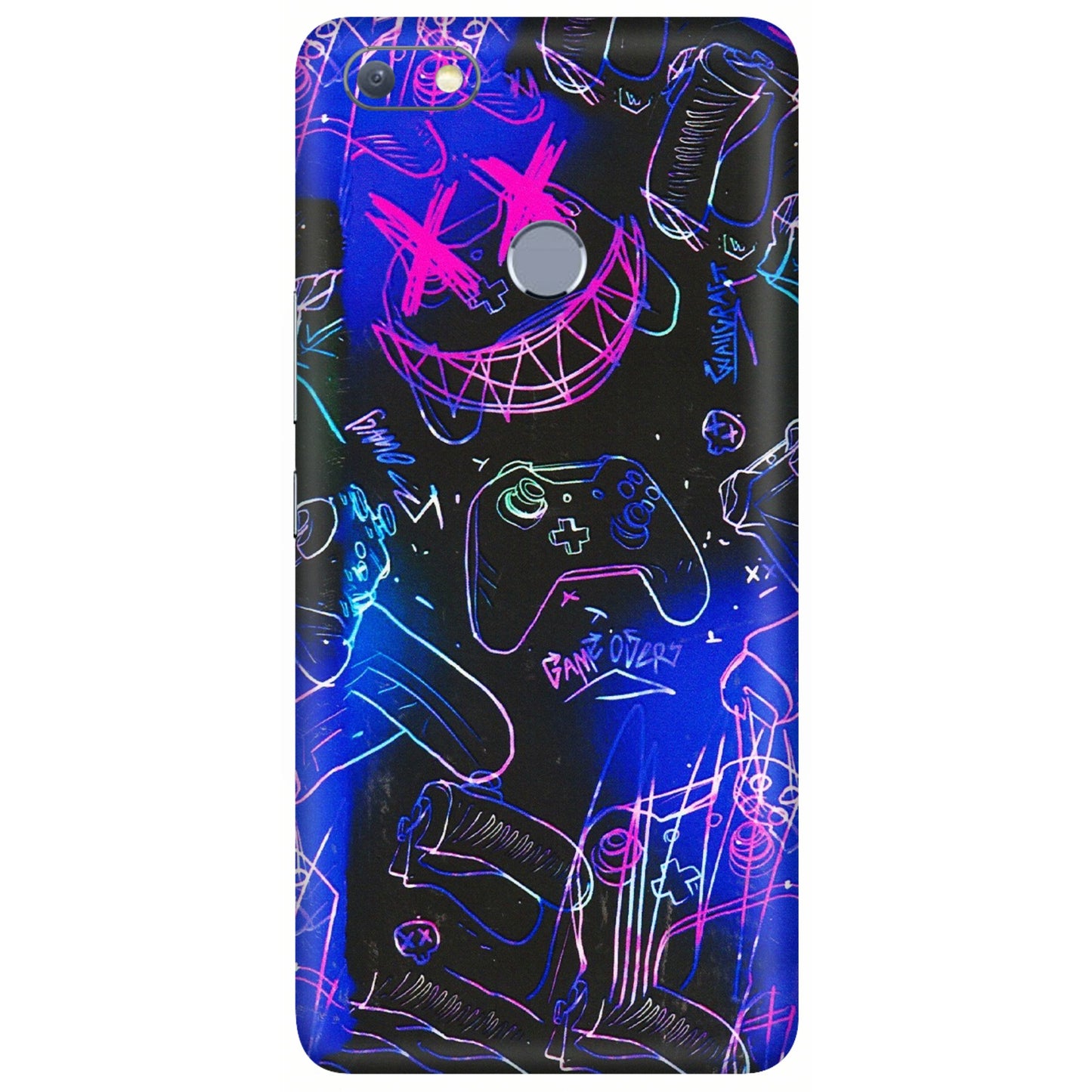 INFINIX Phone Skins (All Models) - Gamers Paradise - 3D Embossed Finish (L-258) Infinix Note 5