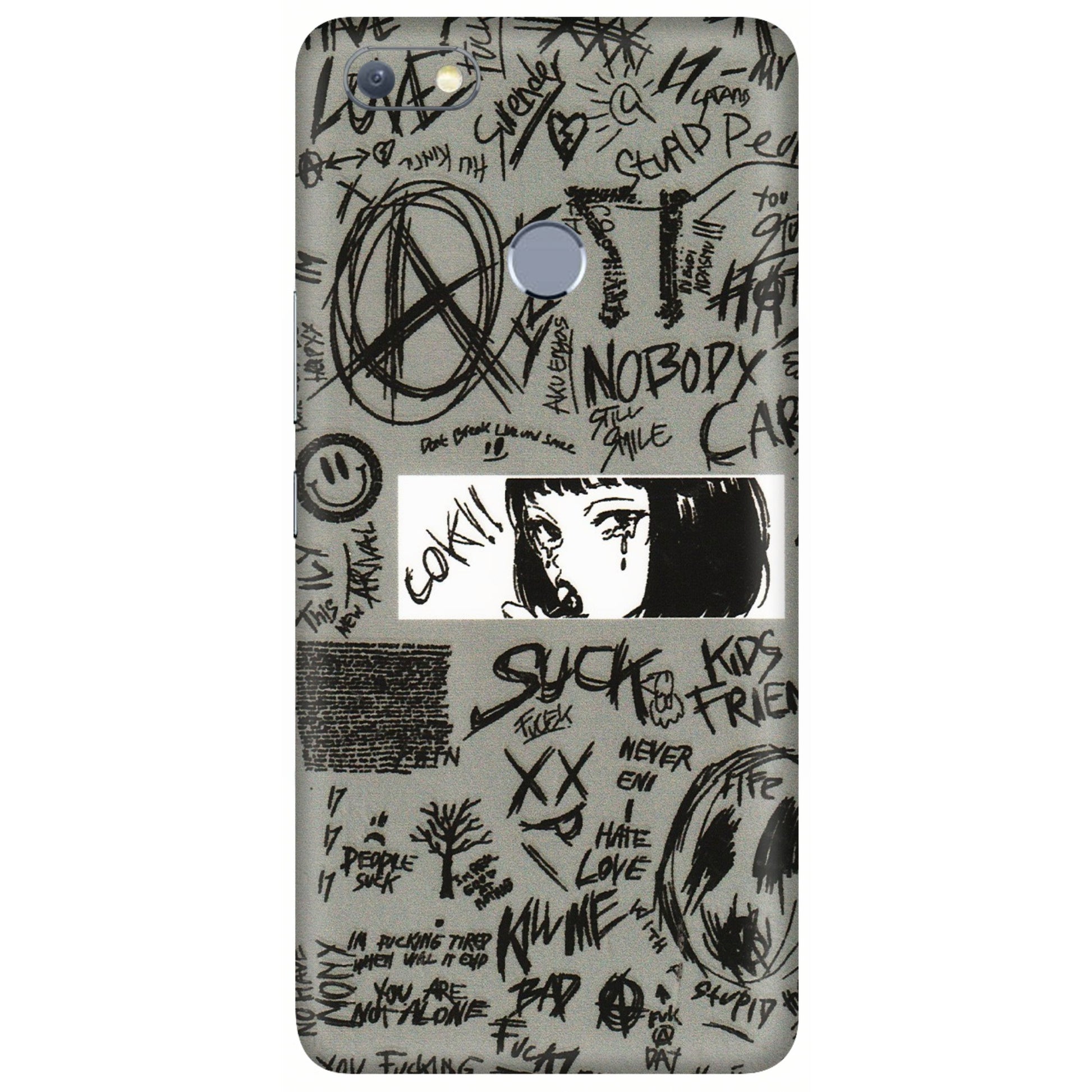 INFINIX Phone Skins (All Models) - Never Have Love Anime - 3D Embossed Finish (L-260) Infinix Note 5