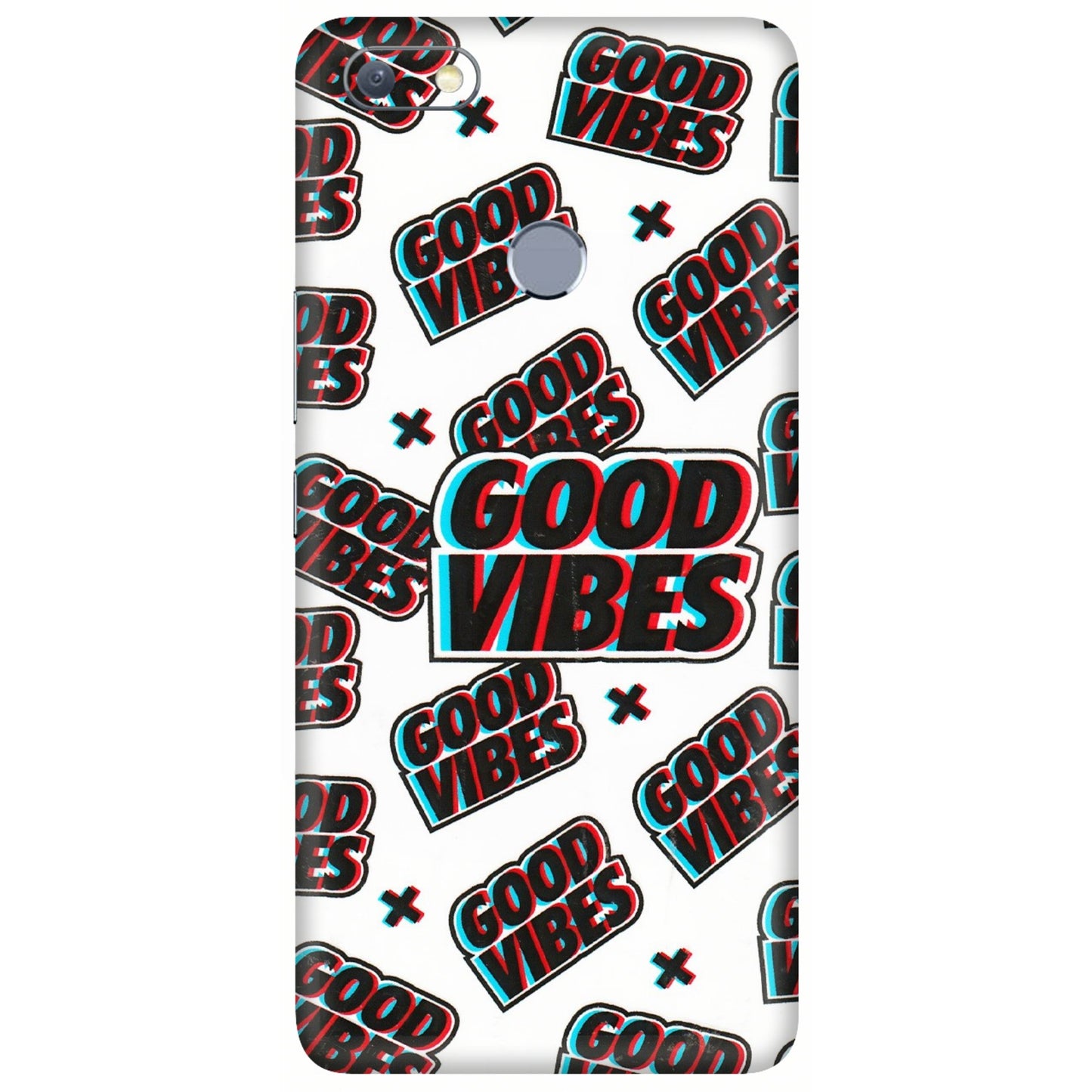 INFINIX Phone Skins (All Models) - Good Vibes - 3D Embossed Finish (L-282) Infinix Note 5