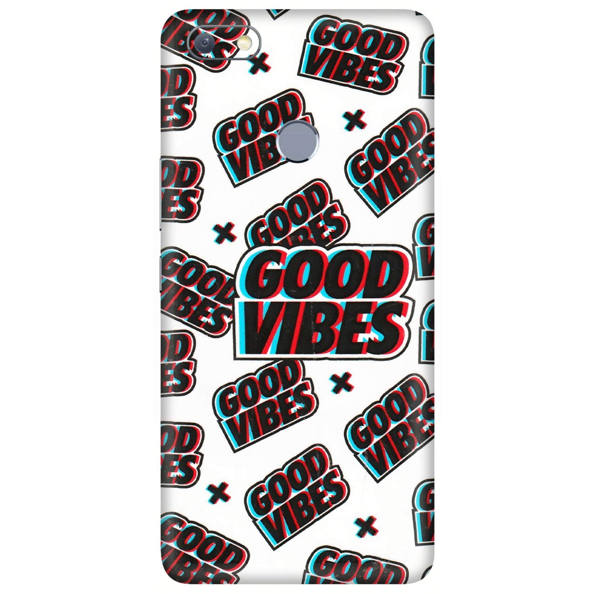 INFINIX Phone Skins (All Models) - Good Vibes - 3D Embossed Finish (L-282) Infinix Note 5