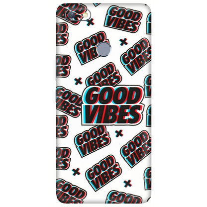 INFINIX Phone Skins (All Models) - Good Vibes - 3D Embossed Finish (L-282) Infinix Note 5