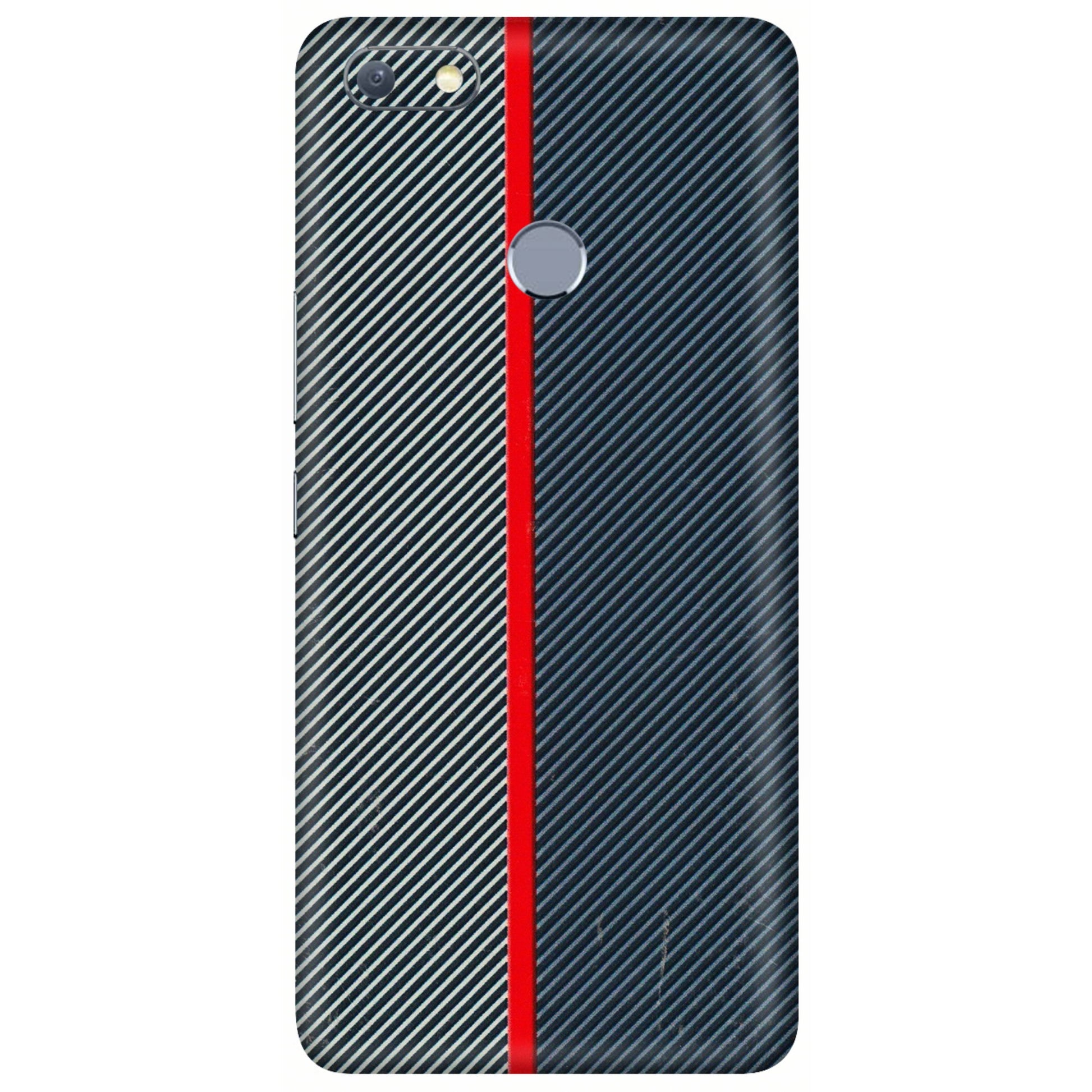 INFINIX Phone Skins (All Models) - Blue Sober Lines - 3D Embossed Finish (L-305) Infinix Note 5