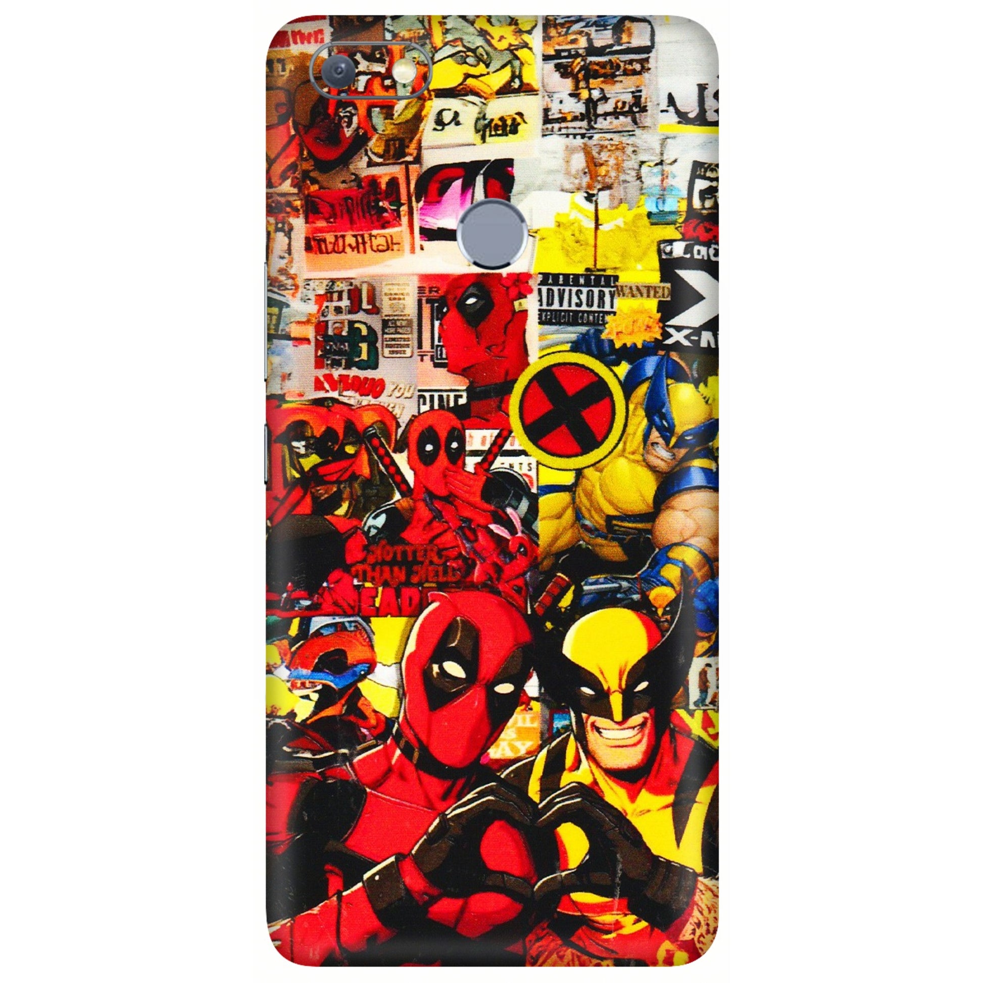 INFINIX Phone Skins (All Models) - Spidy Wolverine - 3D Embossed Finish (L-310) Infinix Note 5