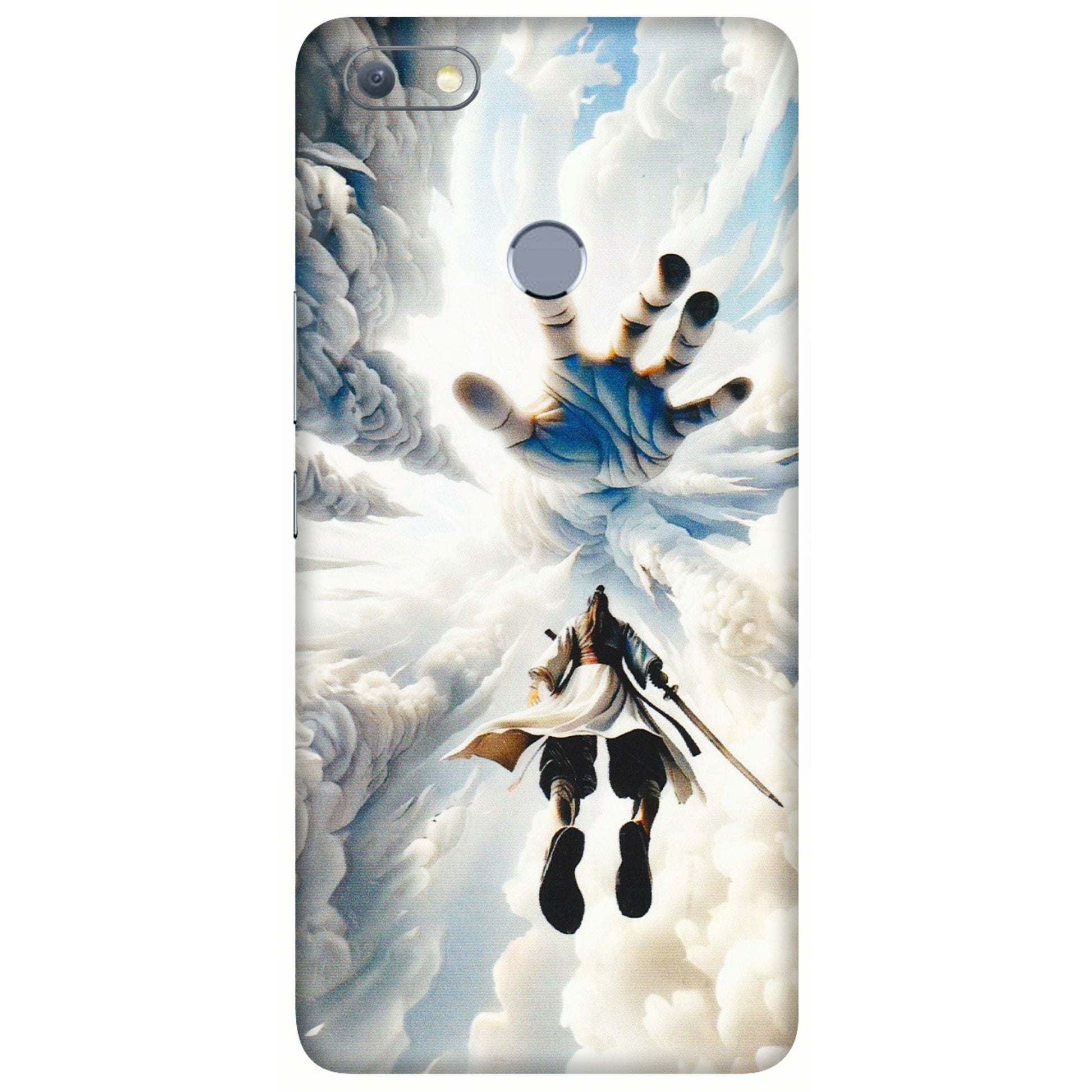 INFINIX Phone Skins (All Models) - Big Hand With Monkey King - 3D Embossed Finish (L-323) Infinix Note 5