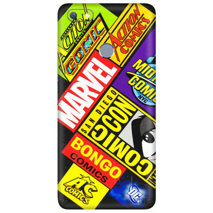 INFINIX Phone Skins (All Models) - Bongo Comic Con - 3D Embossed Finish (L-325) Infinix Note 5