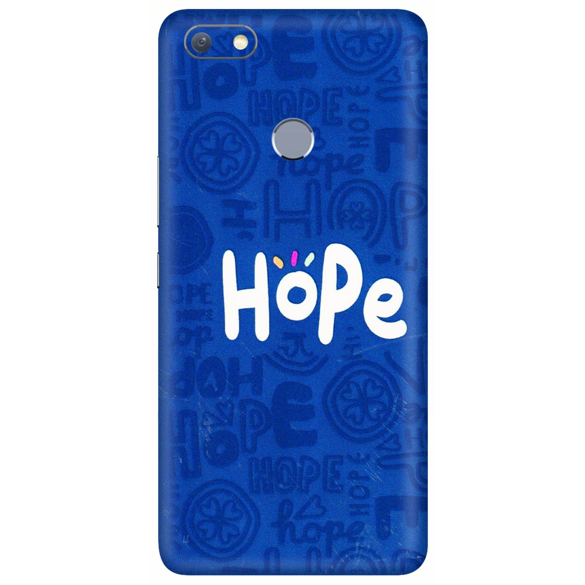 INFINIX Phone Skins (All Models) - Hope Doodles Blue - 3D Embossed Finish (L-43) Infinix Note 5