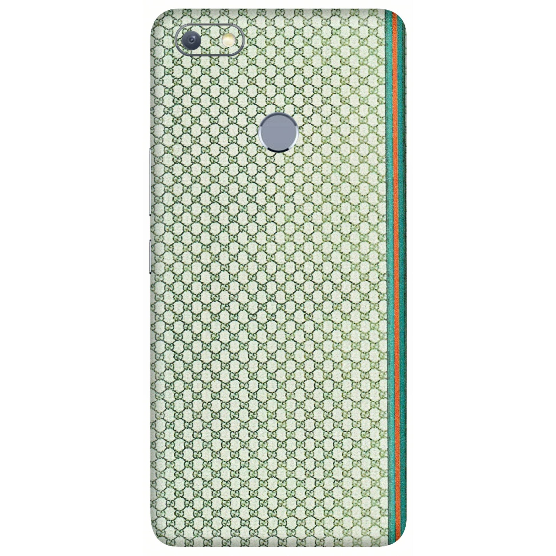 INFINIX Phone Skins (All Models) - Gucci Fabric Pattern - 3D Embossed Finish (L-73) Infinix Note 5