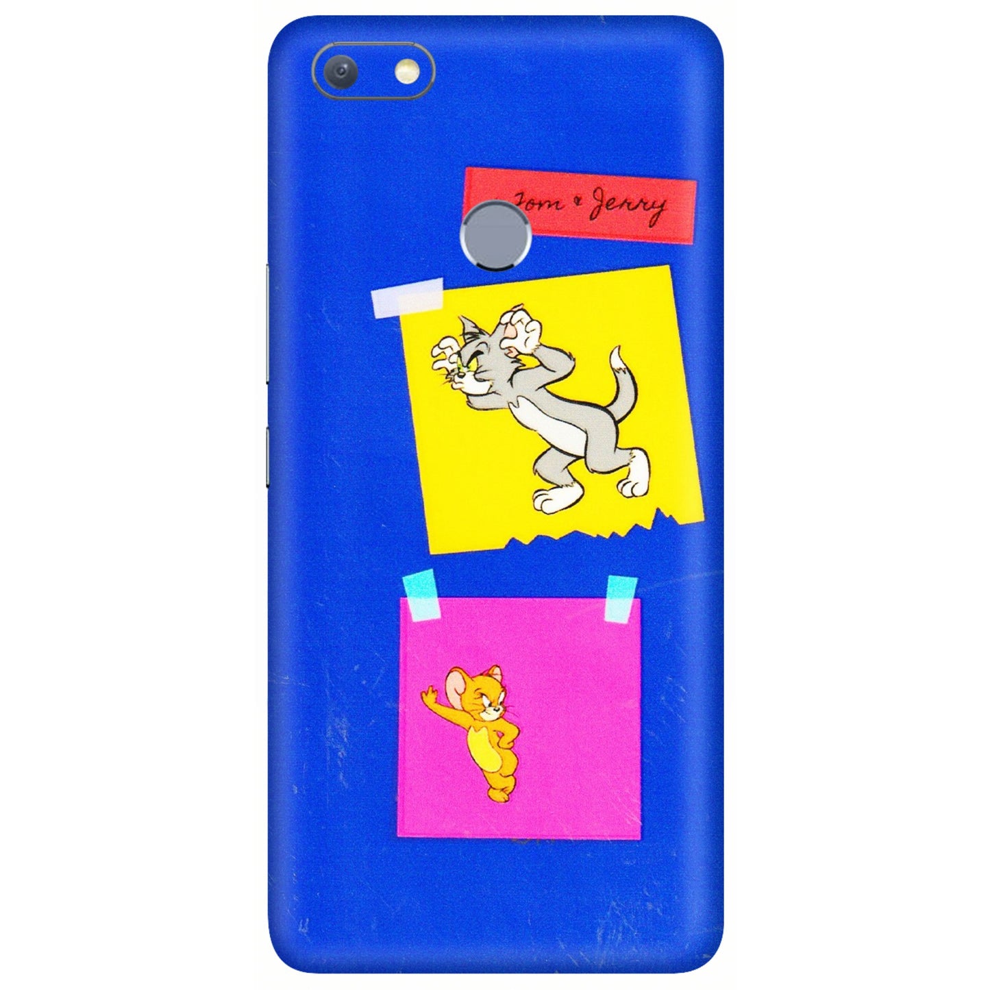 INFINIX Phone Skins (All Models) - Tom N Jerry Sticky Notes - 3D Embossed Finish (L-88) Infinix Note 5