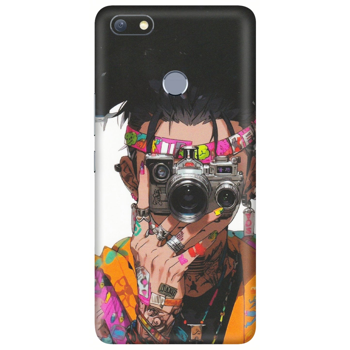 INFINIX Phone Skins (All Models) - Camera Lover Girl - Matte Finish (M-09) Infinix Note 5