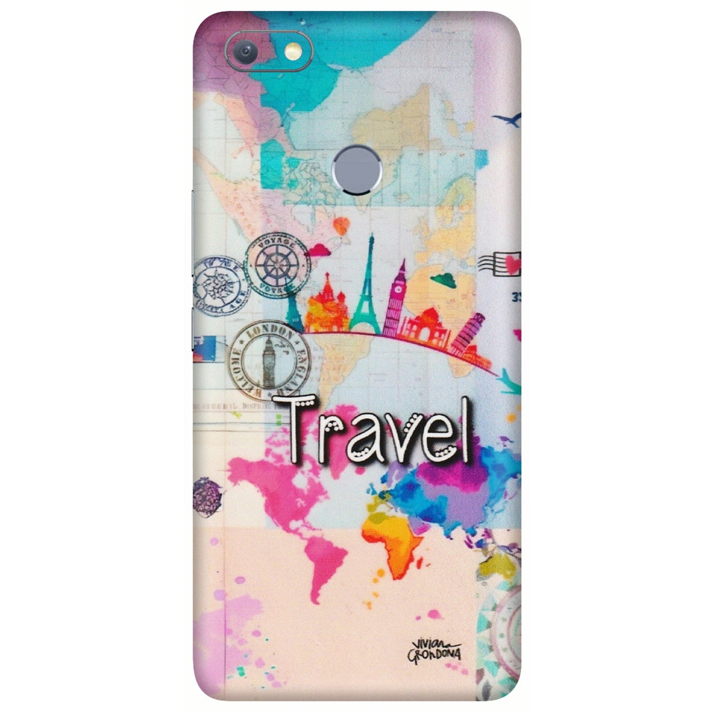 INFINIX Phone Skins (All Models) - Travel The Wonders - Matte Finish (M-108) Infinix Note 5